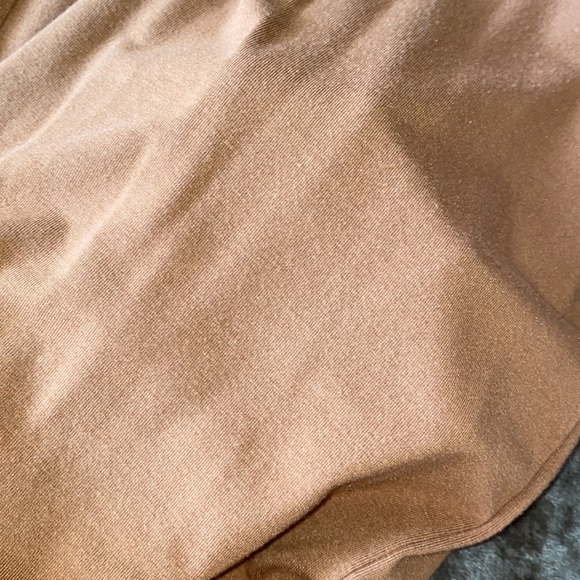 Midi Brown Bodycon Dress SZ S - Picture 3 of 3